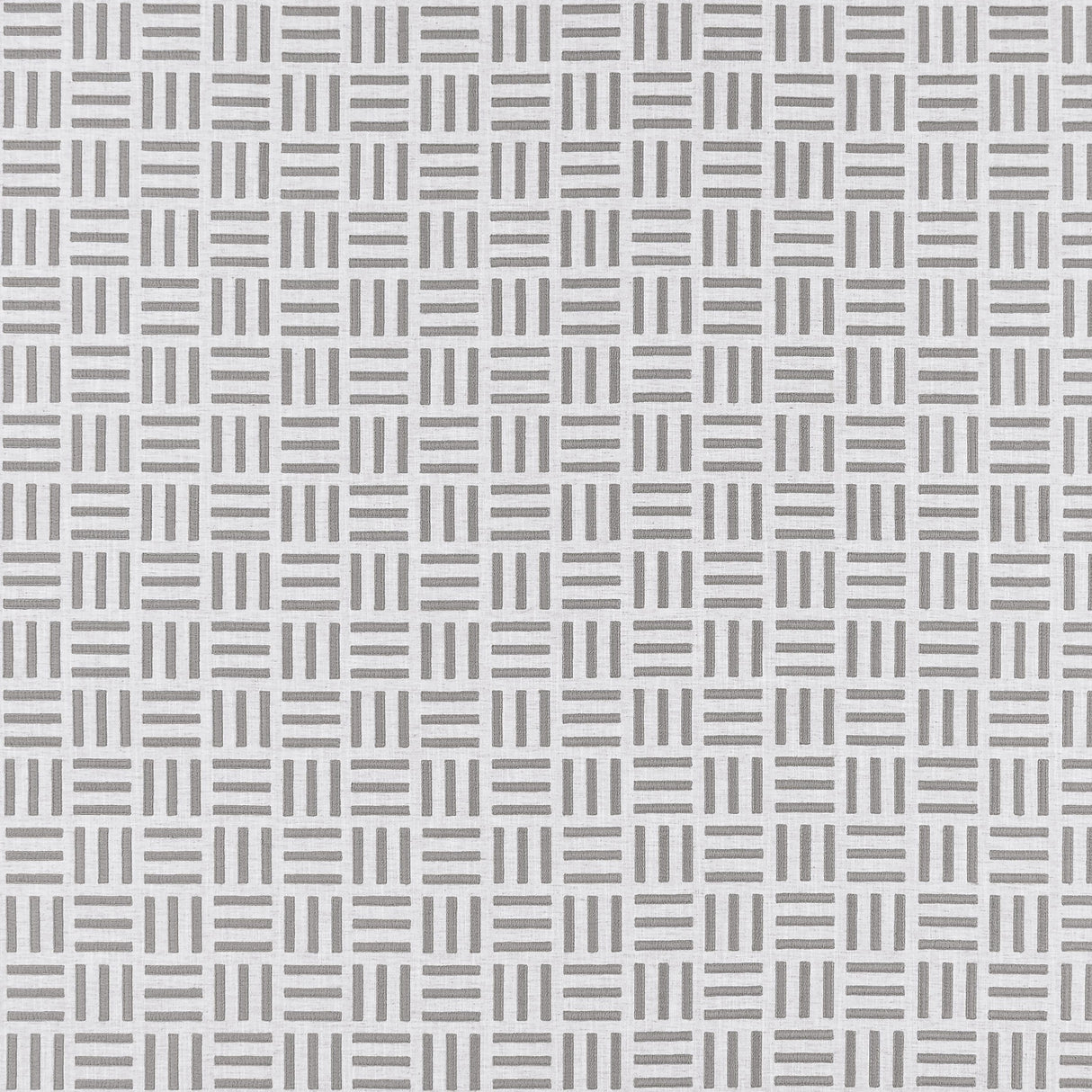 Clarke & Clarke PARALLEL SILVER Fabric
