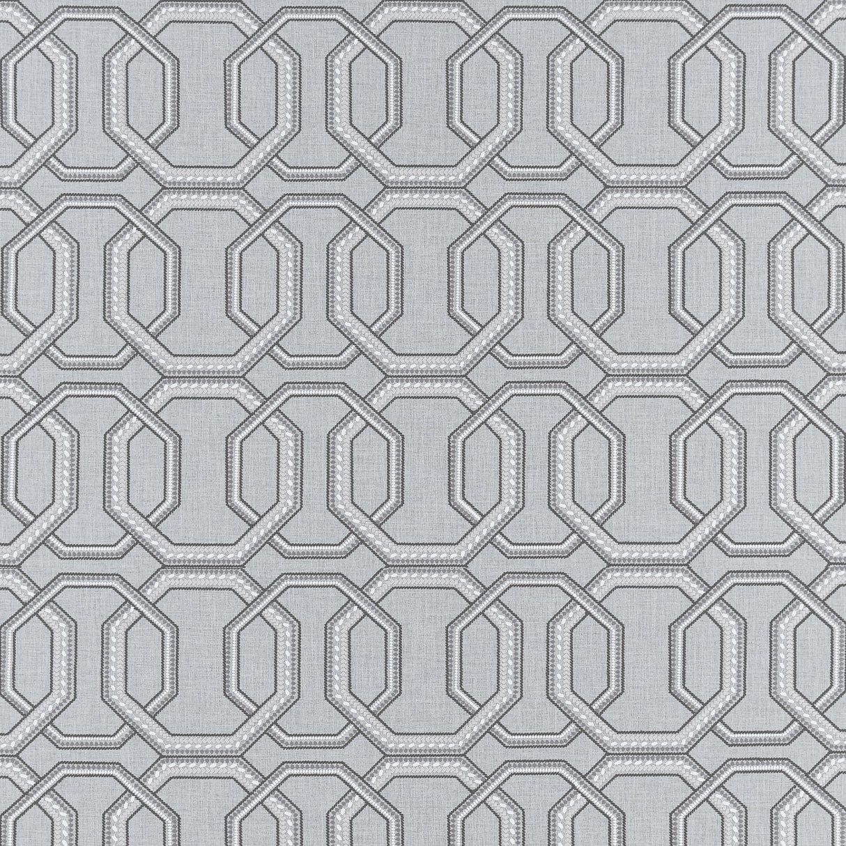 Clarke & Clarke REPEAT CHARCOAL Fabric