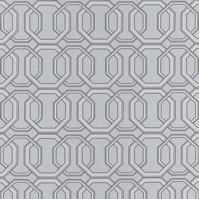 Clarke & Clarke REPEAT CHARCOAL Fabric