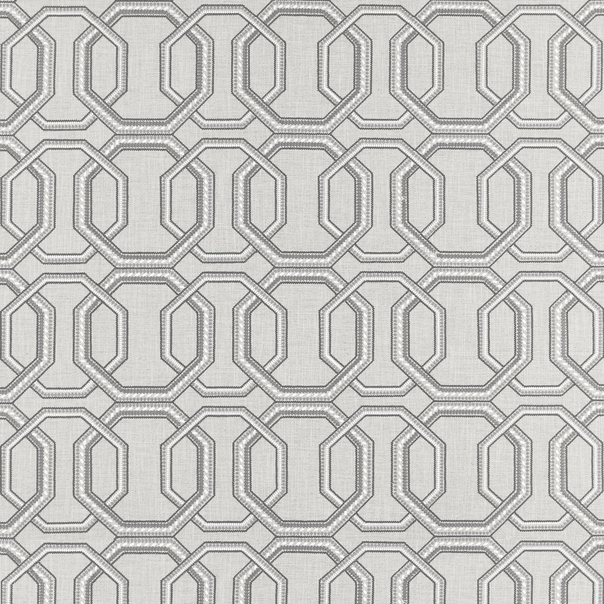 Clarke & Clarke REPEAT SILVER Fabric