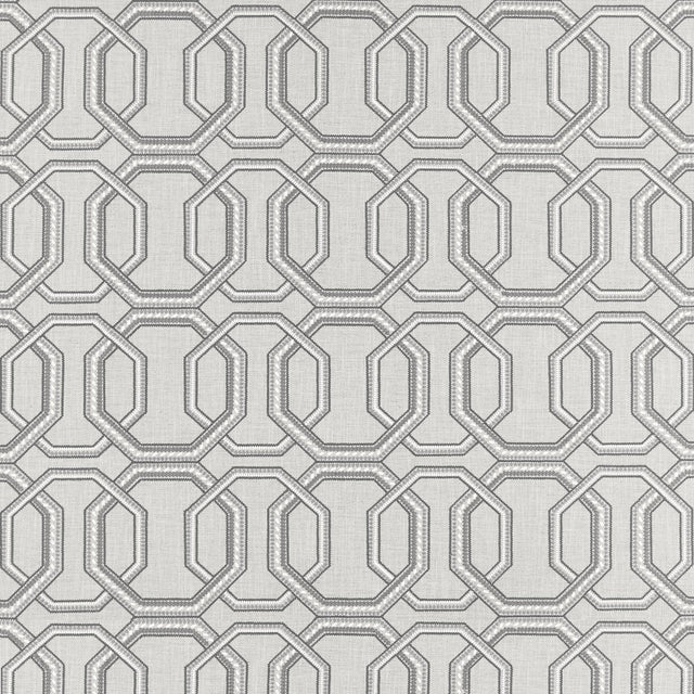 Clarke & Clarke REPEAT SILVER Fabric