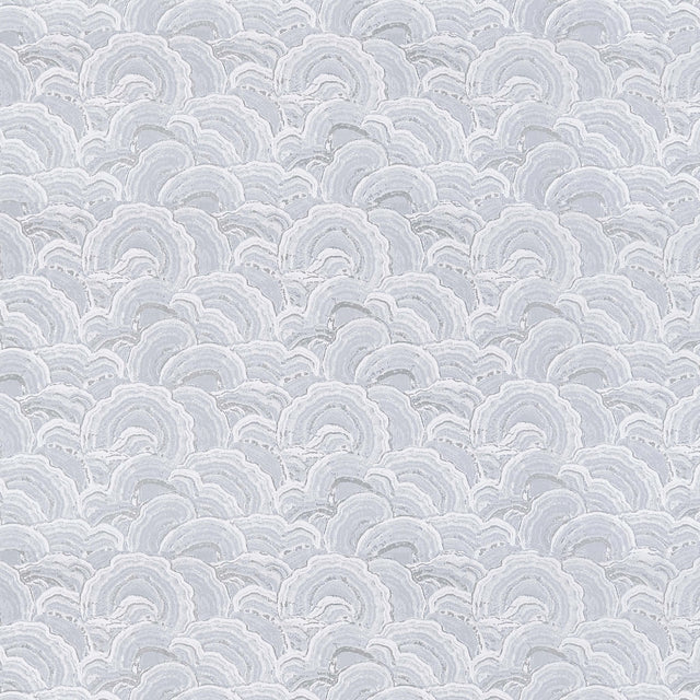Clarke & Clarke LANGEI SILVER Fabric