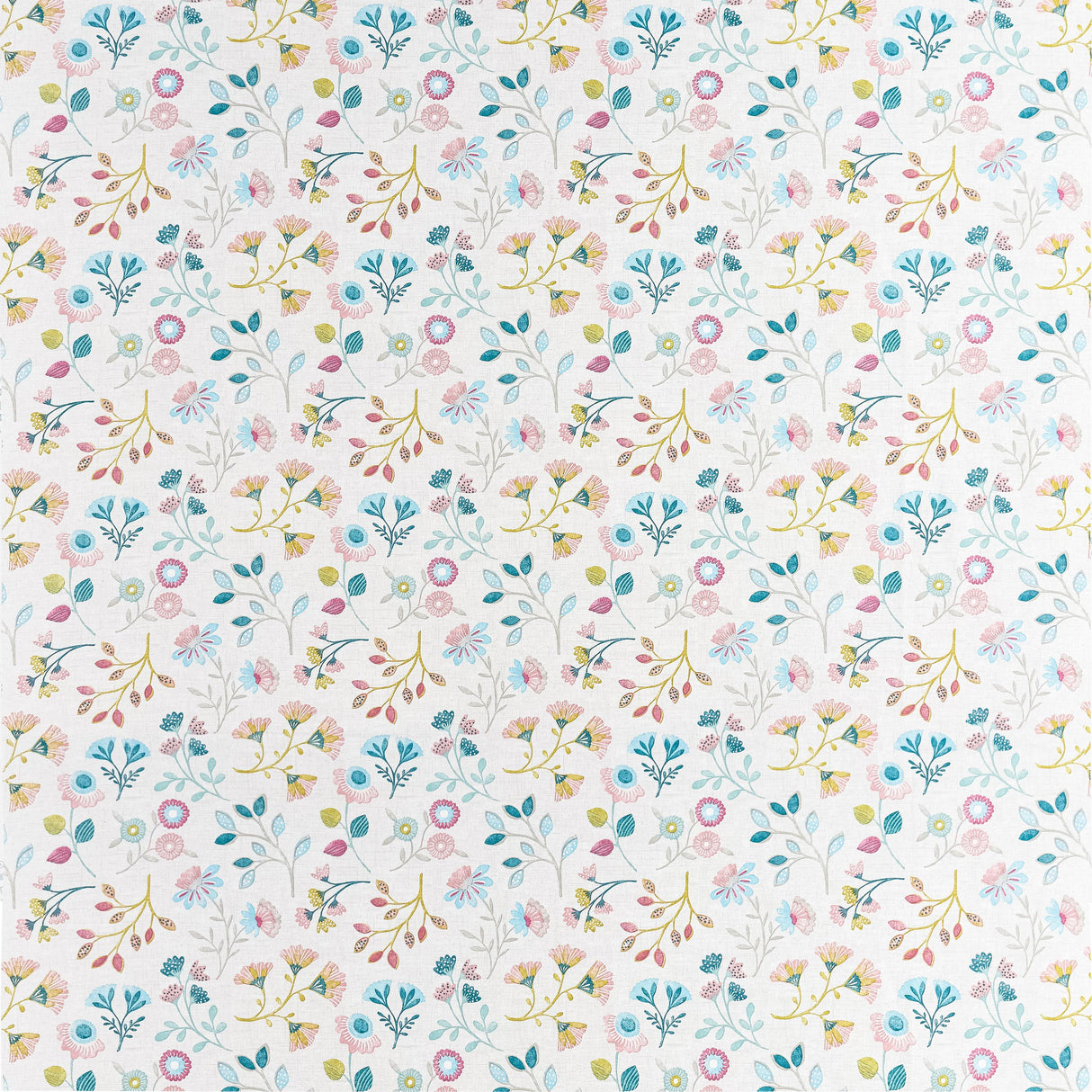 Clarke & Clarke ALDER SUMMER Fabric