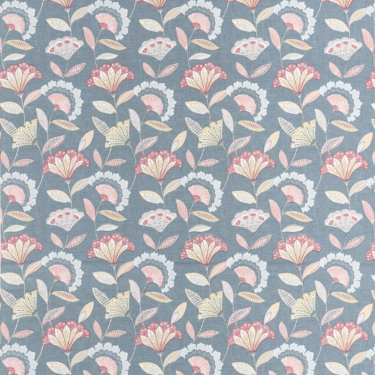 Clarke & Clarke BOHEMIA MIDNIGHT Fabric
