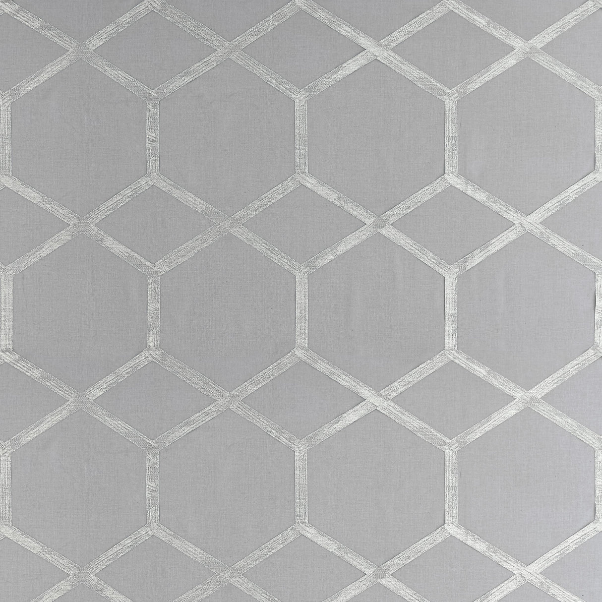 Clarke & Clarke FORMA CHARCOAL/SILVER Drapery Fabric