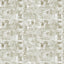 Clarke & Clarke TESSELLATI NATURAL/GILVER Fabric