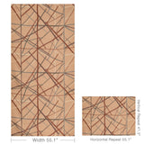 Lee Jofa SIMPATICO PRINT FADED TERRACOTTA Fabric