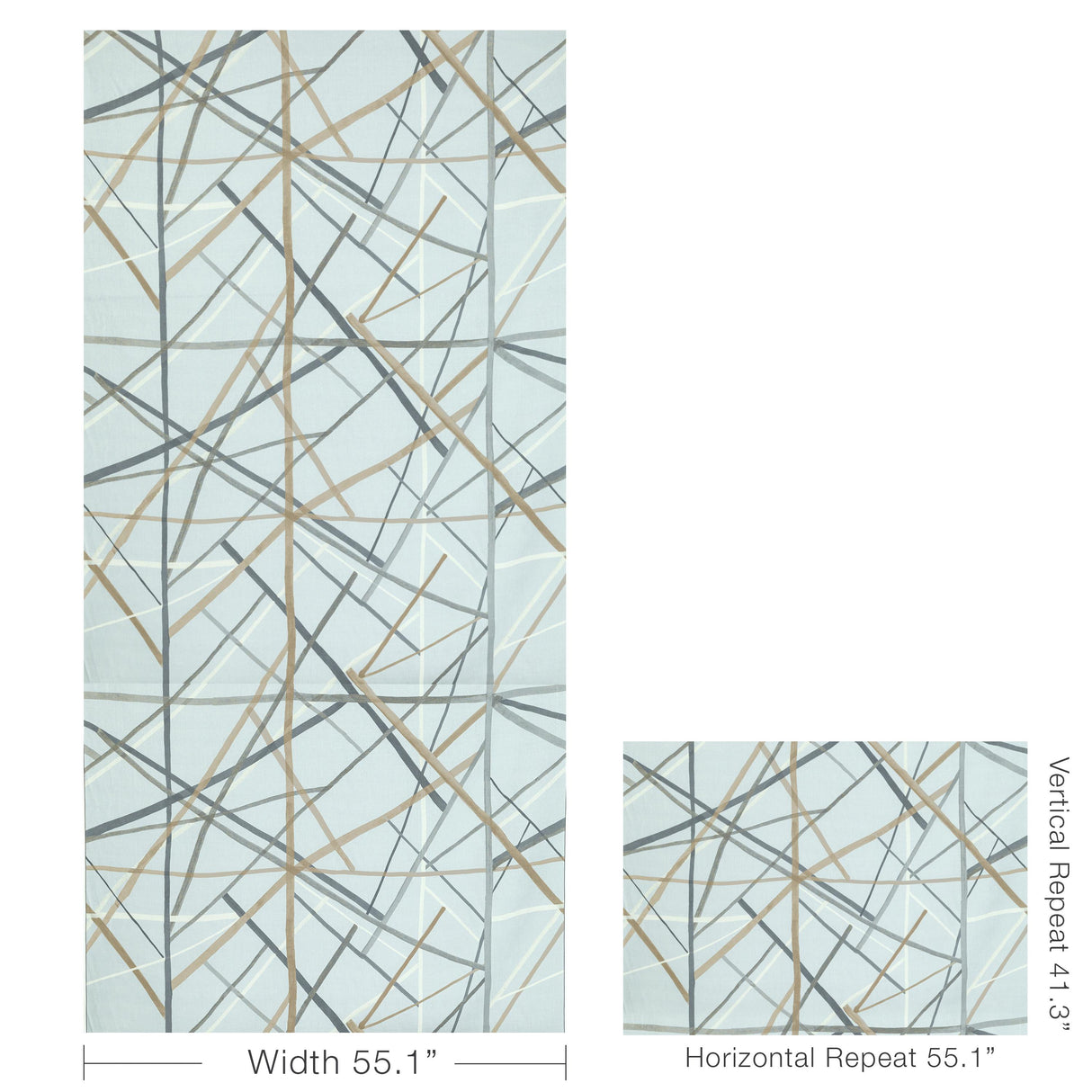 Lee Jofa SIMPATICO PRINT CINDER Fabric