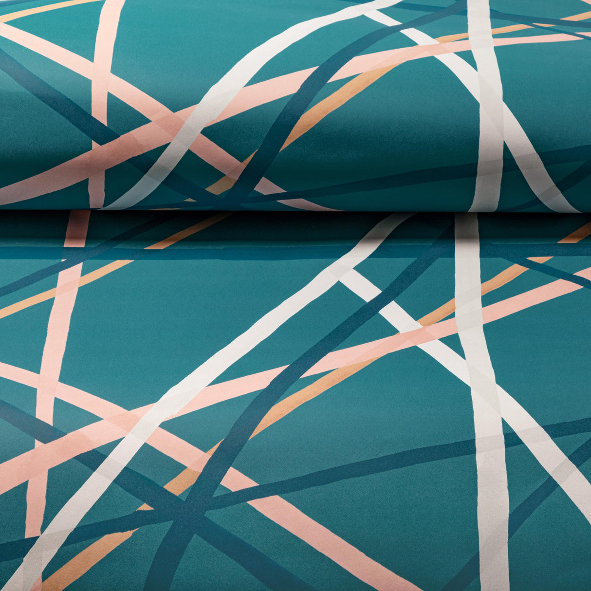 Lee Jofa SIMPATICO PAPER TEAL Wallpaper