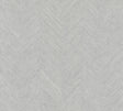 York Designer Series Metallic Chevron Gray Wallpaper