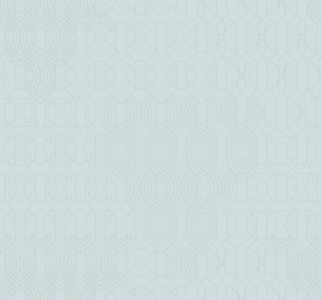 York Designer Series Modern Chandelier Light Blue Wallpaper