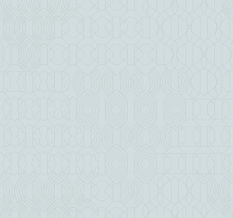 Antonina Vella Modern Chandelier Light Blue Wallpaper