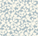 Antonina Vella Free Spirit Blue Wallpaper