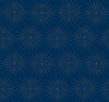 York Designer Series Starlight Blue/Gold Wallpaper