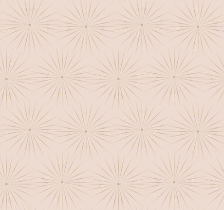 York Designer Series Starlight Pink/Glint Wallpaper