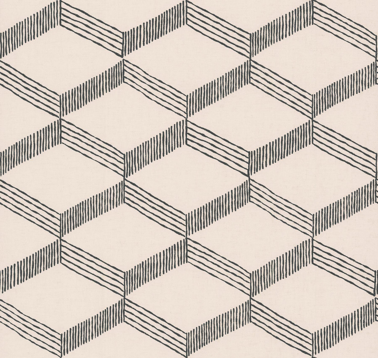 Antonina Vella Palisades Paperweave Beige/Black Wallpaper