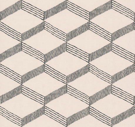 Antonina Vella Palisades Paperweave Beige/Black Wallpaper