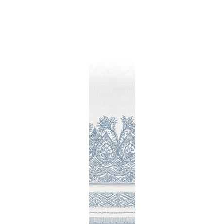 York Designer Series Henna Mural Blue/White Wallpaper