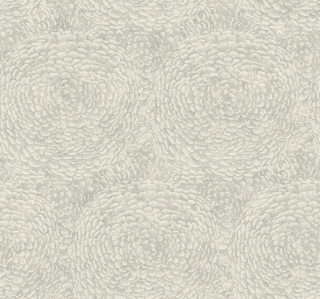 York Designer Series Floret Off White Wallpaper