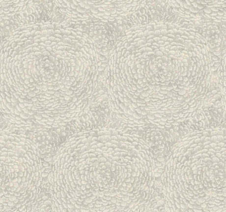 Antonina Vella Floret Off White Wallpaper