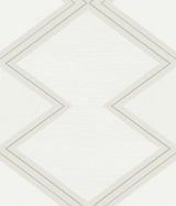 York Diamond Twist White/Cream Wallpaper