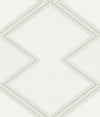 York Diamond Twist White/Cream Wallpaper