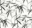 York Bamboo Ink Black/White Wallpaper