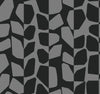 York Primitive Vines Metallic/Black Wallpaper