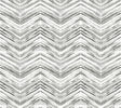 York Petite Watercolor Chevron Black/White Wallpaper