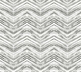 York Petite Watercolor Chevron Black/White Wallpaper
