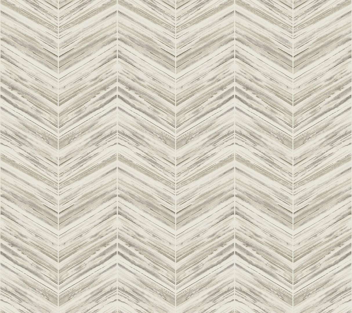York Petite Watercolor Chevron Cream Wallpaper