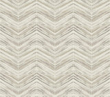 York Petite Watercolor Chevron Cream Wallpaper
