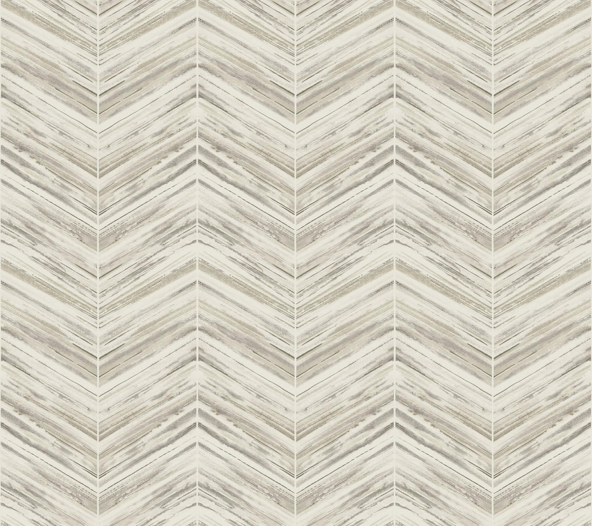 York Petite Watercolor Chevron Cream Wallpaper
