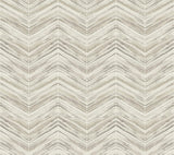 York Petite Watercolor Chevron Cream Wallpaper