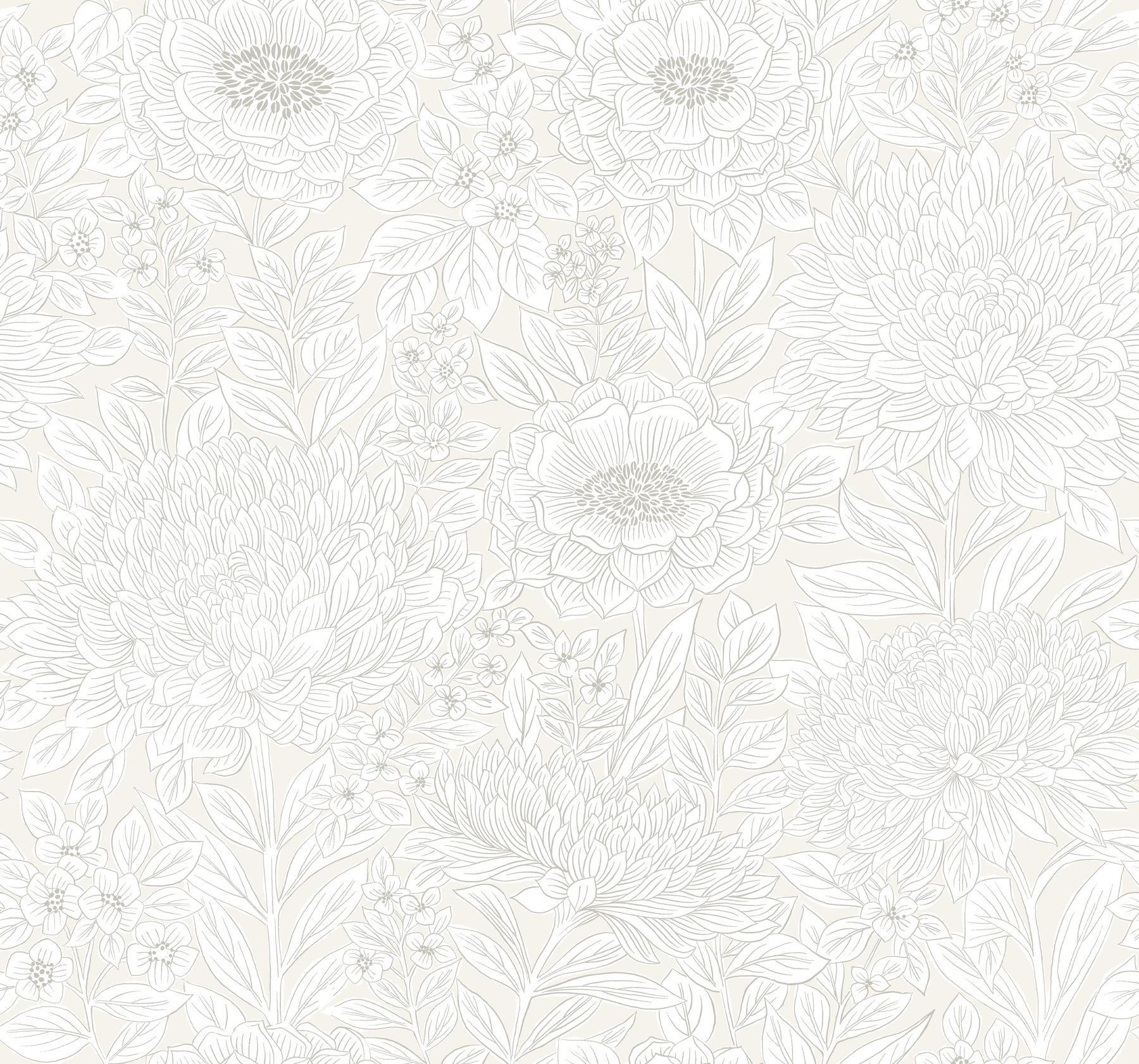 Обои бумажные Vintage Blooms by York