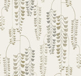 York Deco Wisteria Cream/Gold Wallpaper