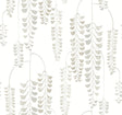 York Deco Wisteria White/Cream Wallpaper