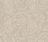 York Designer Series Kashmir Dreams Paisley Pink Wallpaper