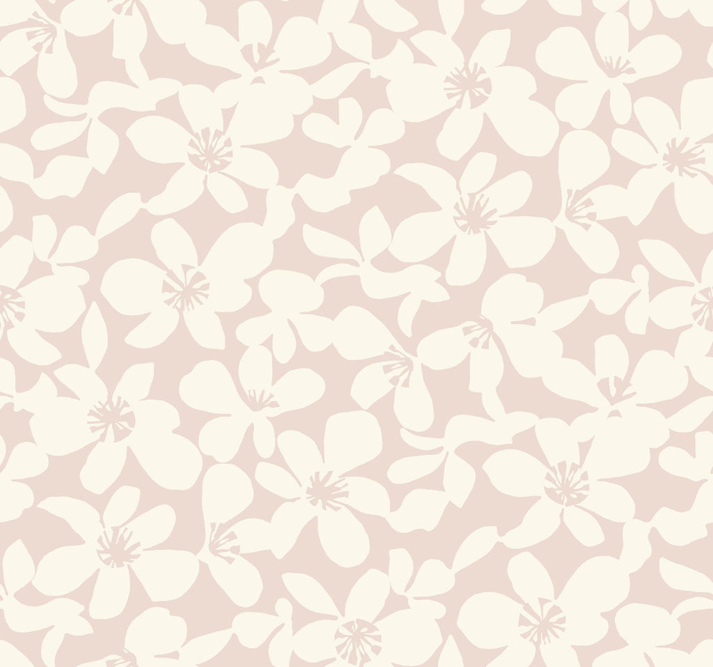 York Designer Series Free Spirit Pink Wallpaper