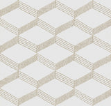 Antonina Vella Palisades Paperweave Beige/White Wallpaper