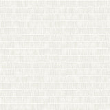 York Horizontal Hash Marks White/Cream Wallpaper