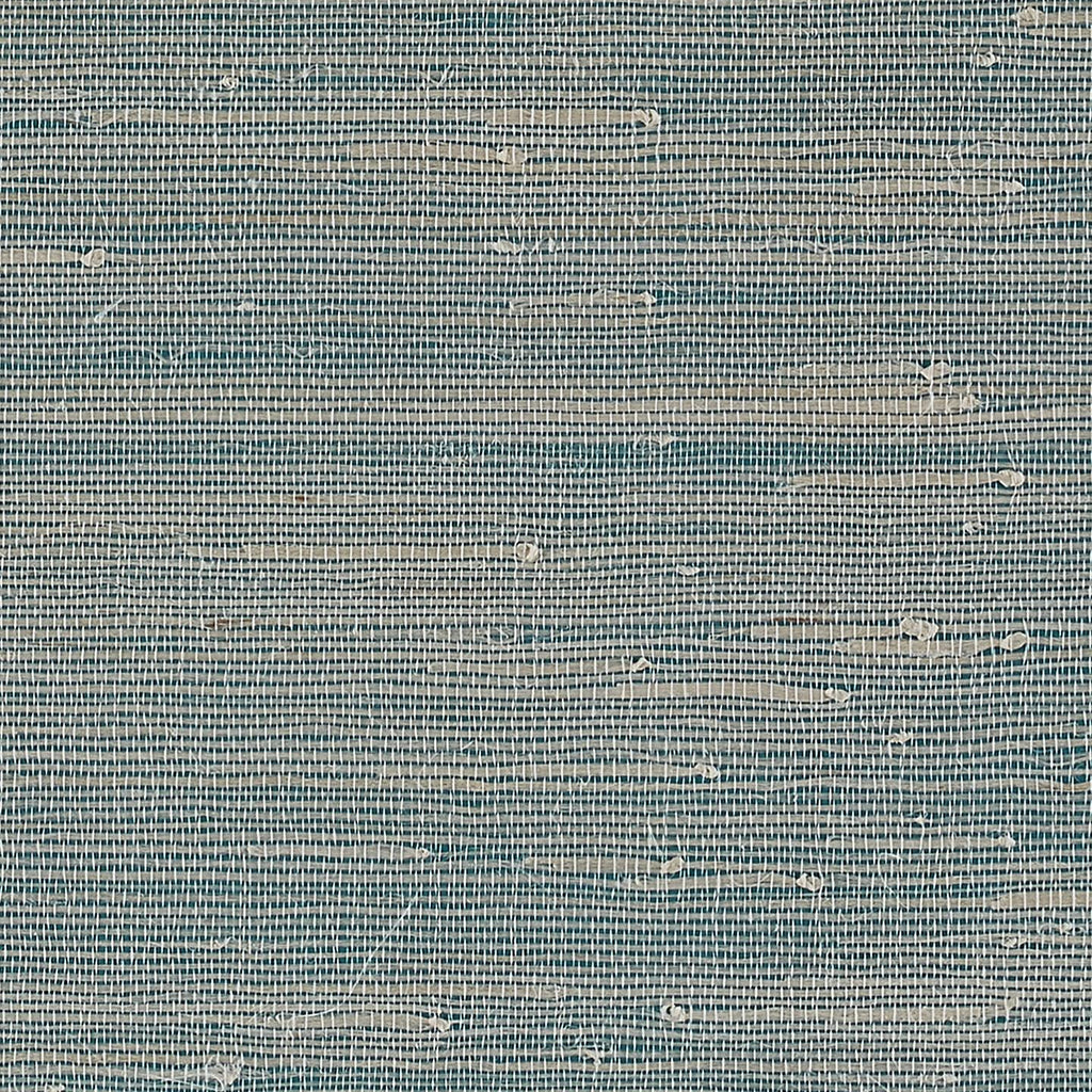 Phillip Jeffries Juicy Jute Grasscloth Toned Turquoise Wallpaper
