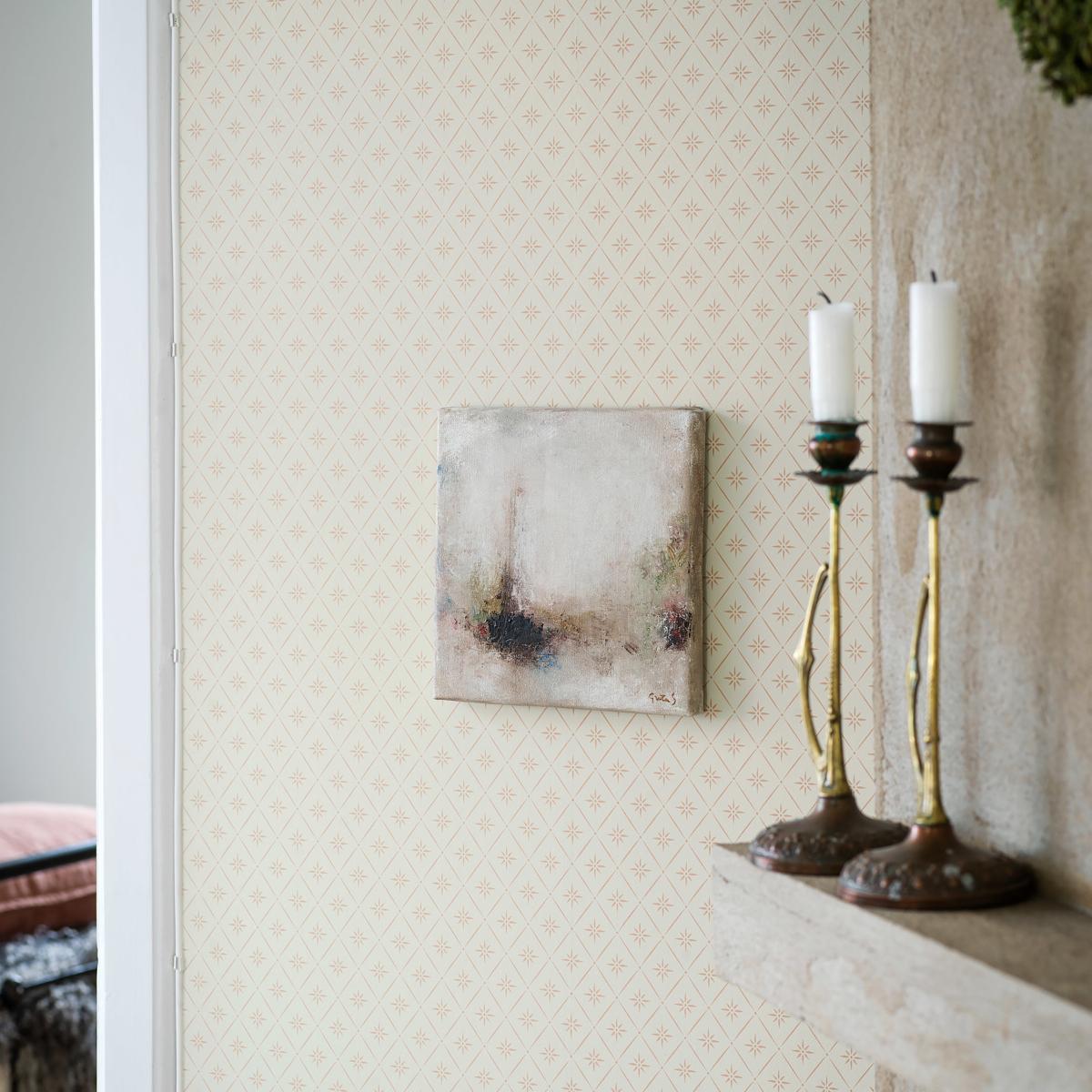 Borastapeter Windrose Clay Wallpaper