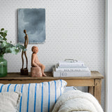 Borastapeter Windrose Blue Wallpaper