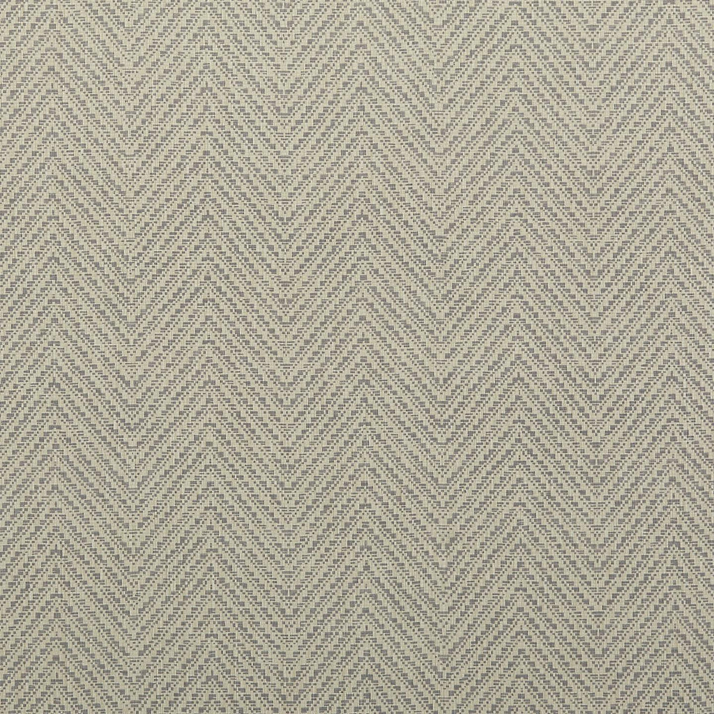 Phillip Jeffries Vinyl Chevron Chic Lemur Gray Wallpaper