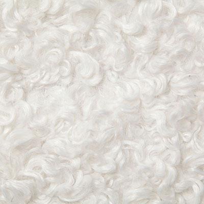 Pindler CURLY WHITE Fabric