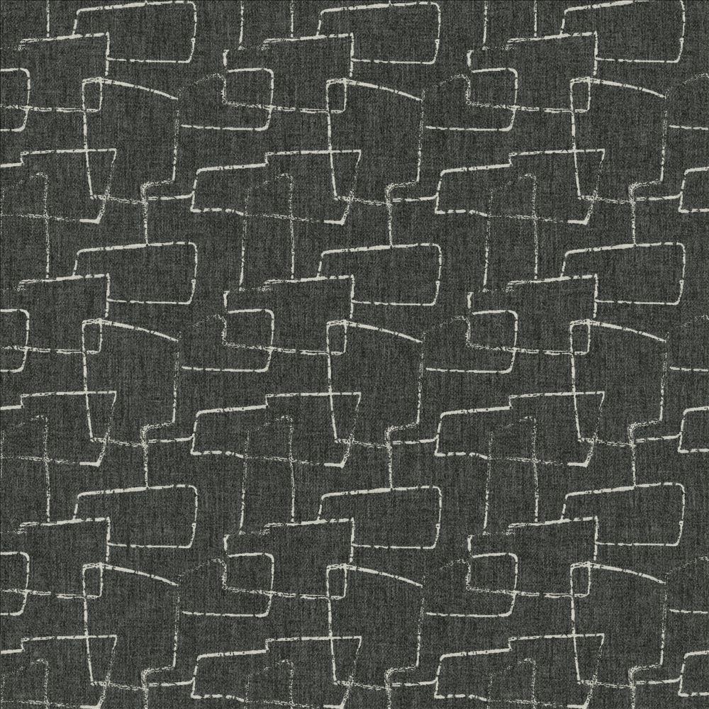 Kasmir Approachable Ebony Fabric