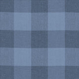 Kasmir Athena Check Indigo Fabric