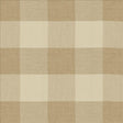 Kasmir Athena Check Wheat Fabric