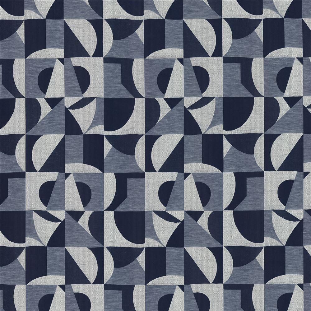 Kasmir Boyer Navy Fabric